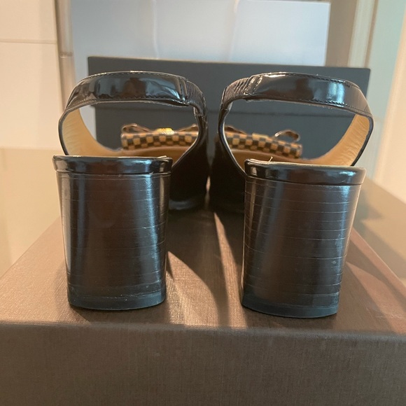 Louis Vuitton Patent Leather Slingbacks - Picture 4 of 7